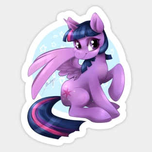 Royally purple Sticker